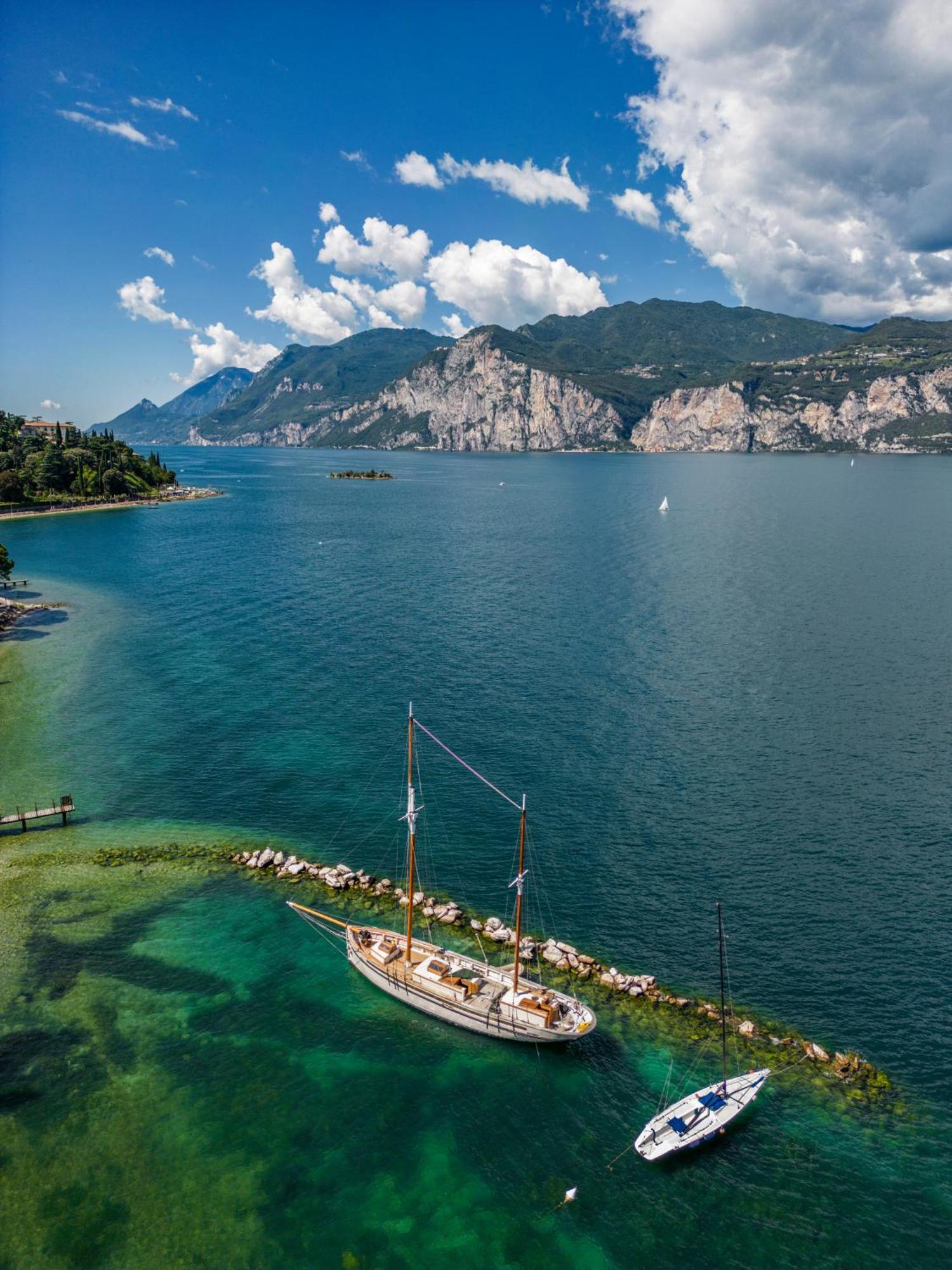 Gabbiano Hotell Malcesine Eksteriør bilde