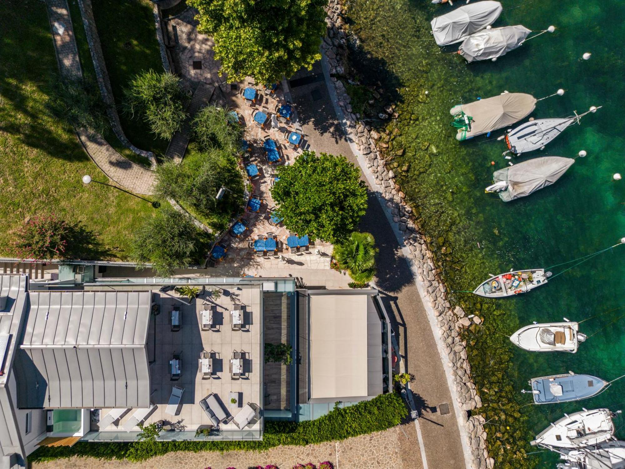 Gabbiano Hotell Malcesine Eksteriør bilde